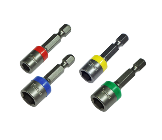 Magnetic Impact Nut Setters 45L with Colored Collar